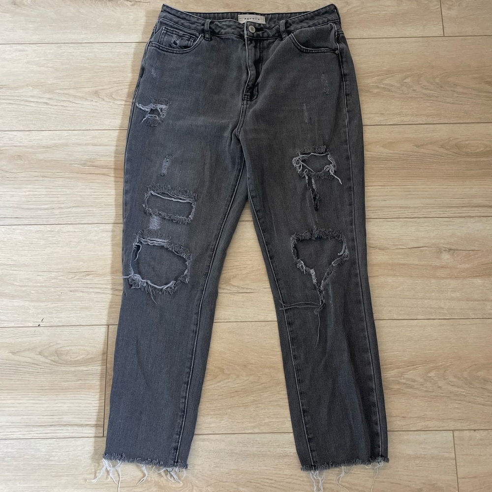 Black pacsun mom jeans
